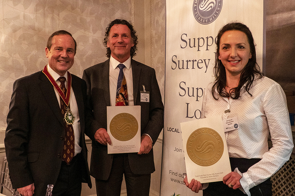 Gold Surrey Hills Award to Shere Kitchens