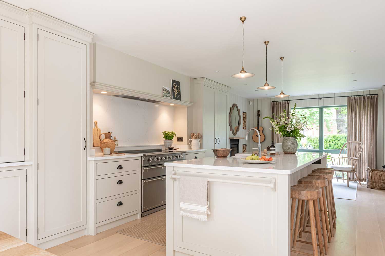 The Flowers Kitchen by Shere Kitchens - beautiful kitchens handmade in Shere Guildford Surrey
