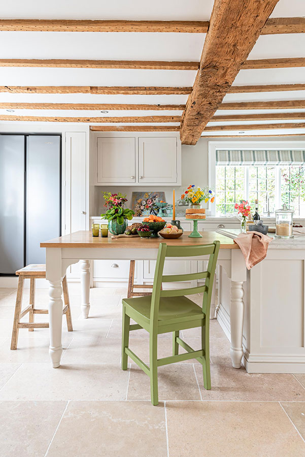 Listed building required a beautiful kitchen handmade in Shere Guildford Surrey