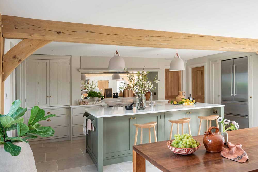 Beautiful cabinetry for bespoke kitchen Guildford Surrey