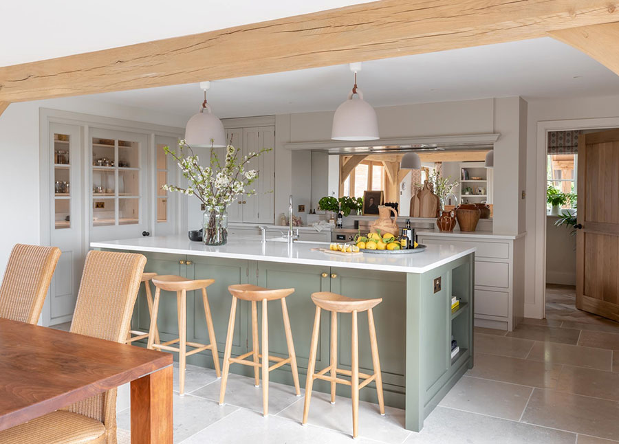 The Vineyards Kitchen by Shere Kitchens - beautiful kitchens handmade in Shere Guildford Surrey
