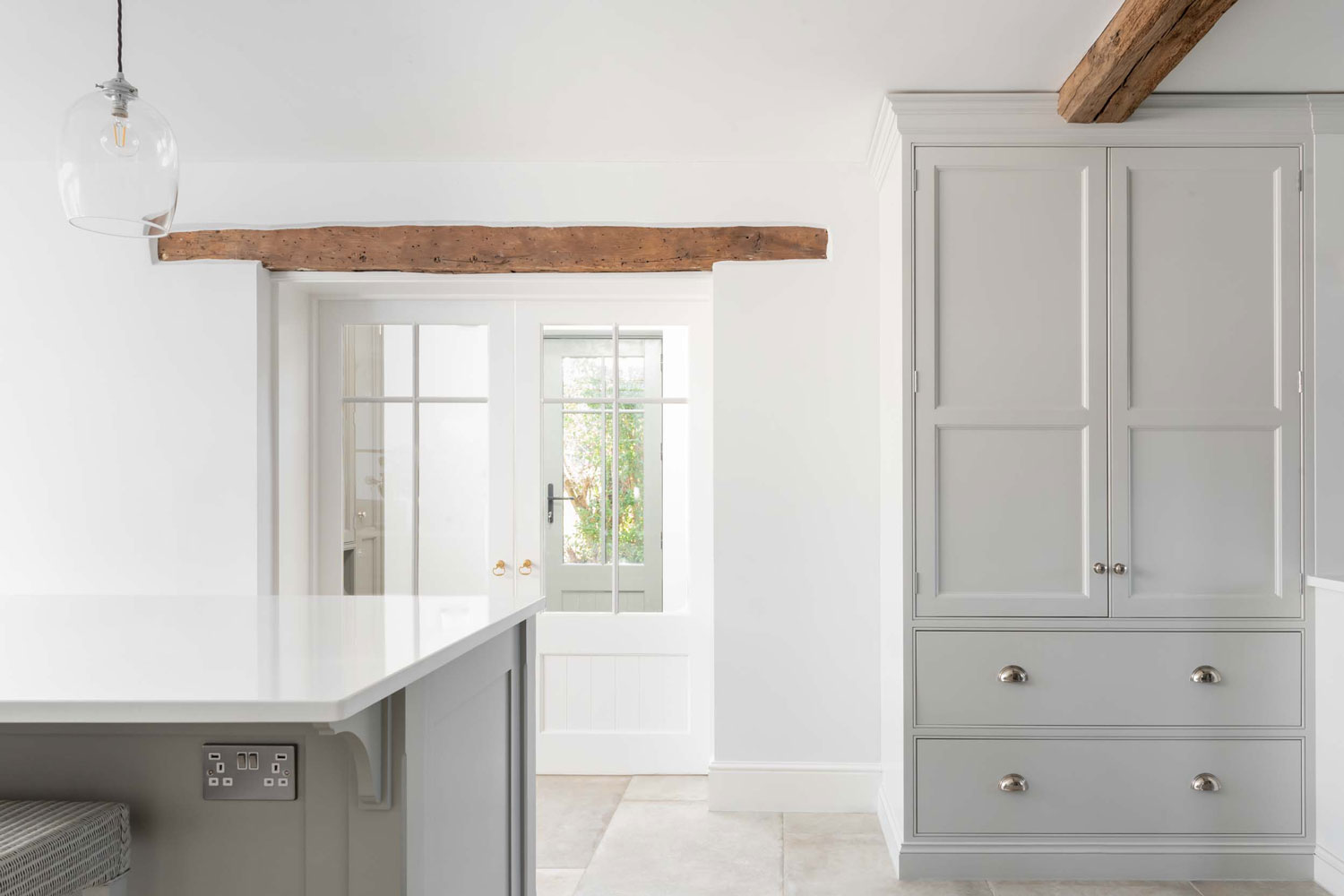 The Clandon Farm House Kitchen by Shere Kitchens - beautiful kitchens handmade in Shere Guildford Surrey