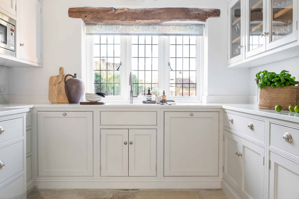 The Clandon Farm House Kitchen by Shere Kitchens - beautiful kitchens handmade in Shere Guildford Surrey