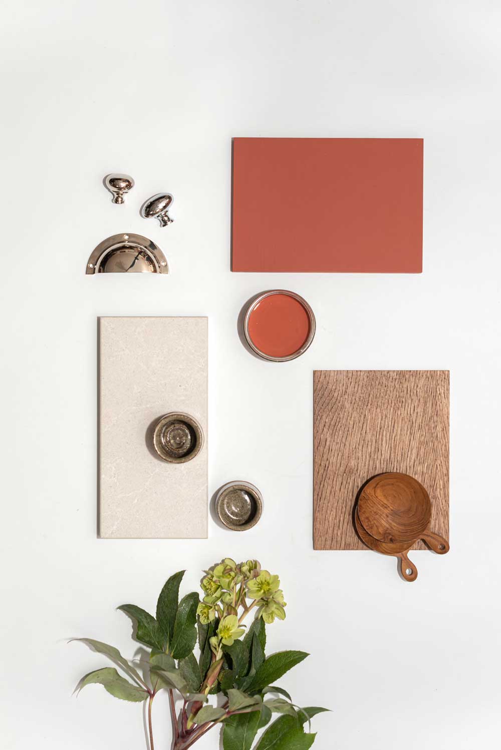 Shere Kitchens bespoke colour palette red