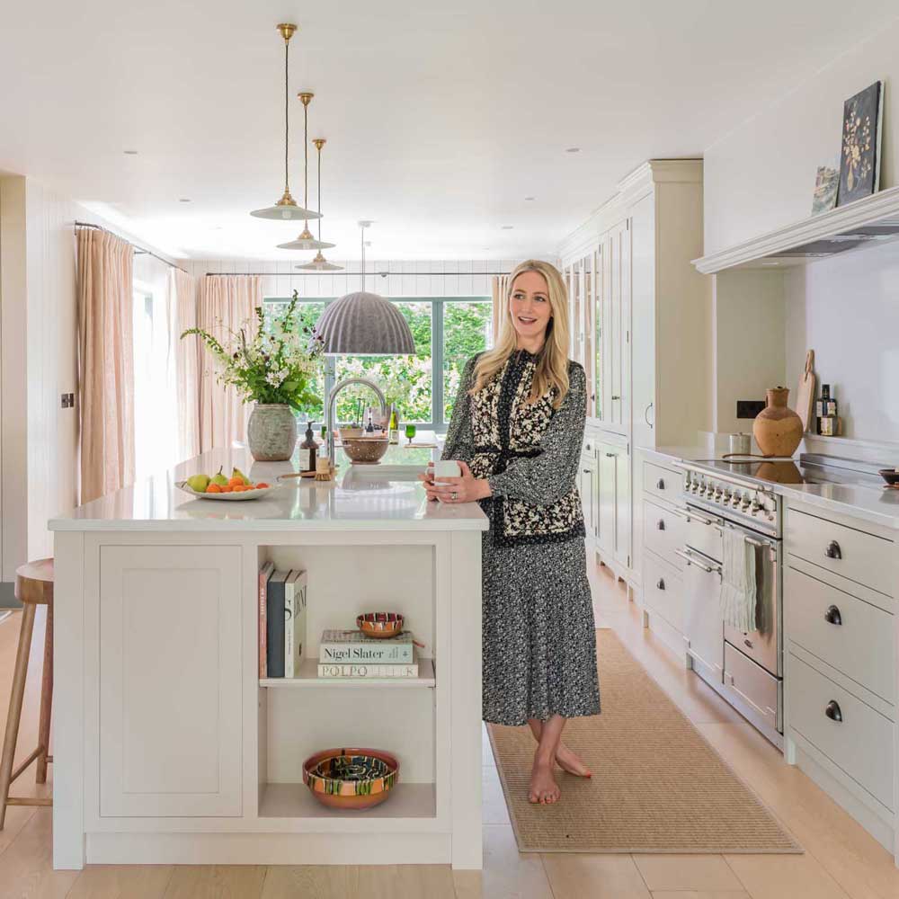 The Flowers Kitchen - individually designed and beautifully handmade cabinetry for a country home in the heart of the Surrey Hills.