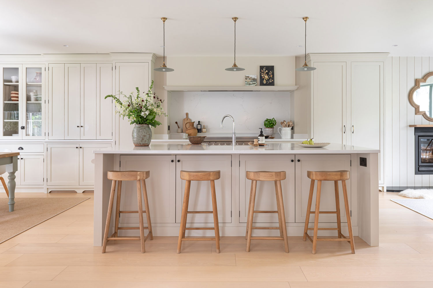 Shaker style in frame for bespoke kitchen Guildford Surrey