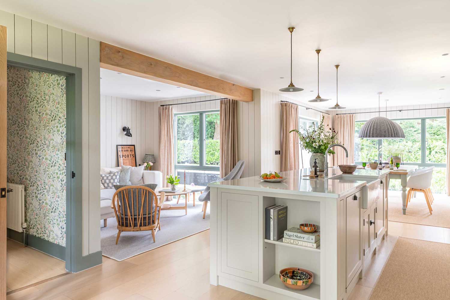 The Flowers Kitchen by Shere Kitchens - beautiful kitchens handmade in Shere Guildford Surrey