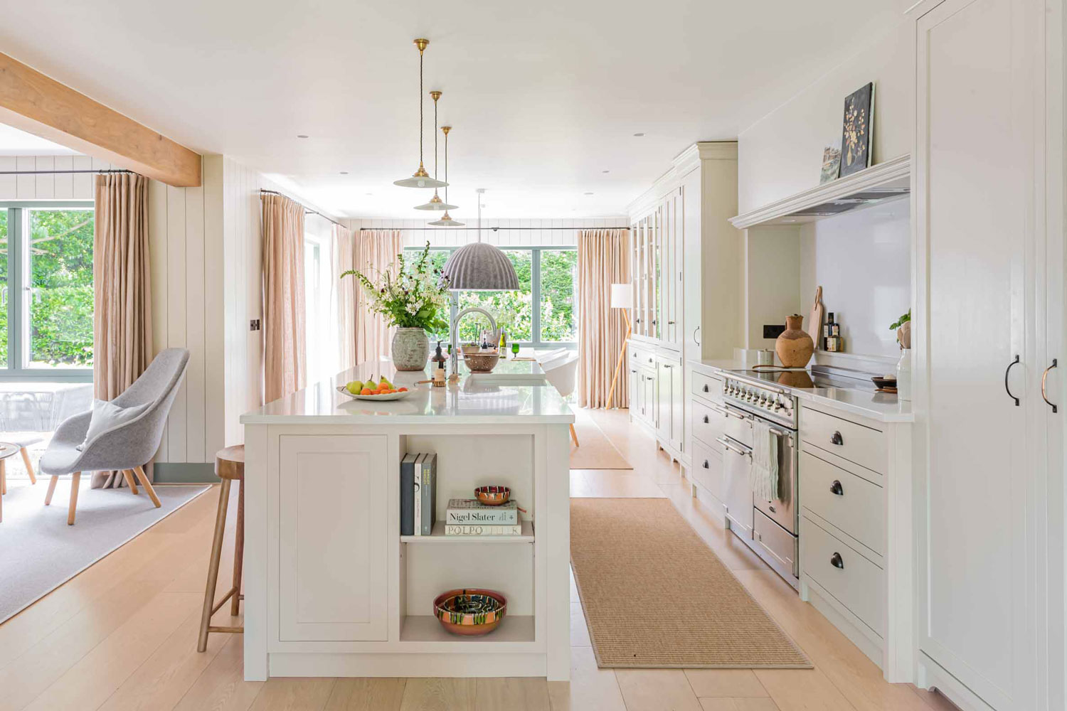 The Flowers Kitchen by Shere Kitchens - beautiful kitchens handmade in Shere Guildford Surrey