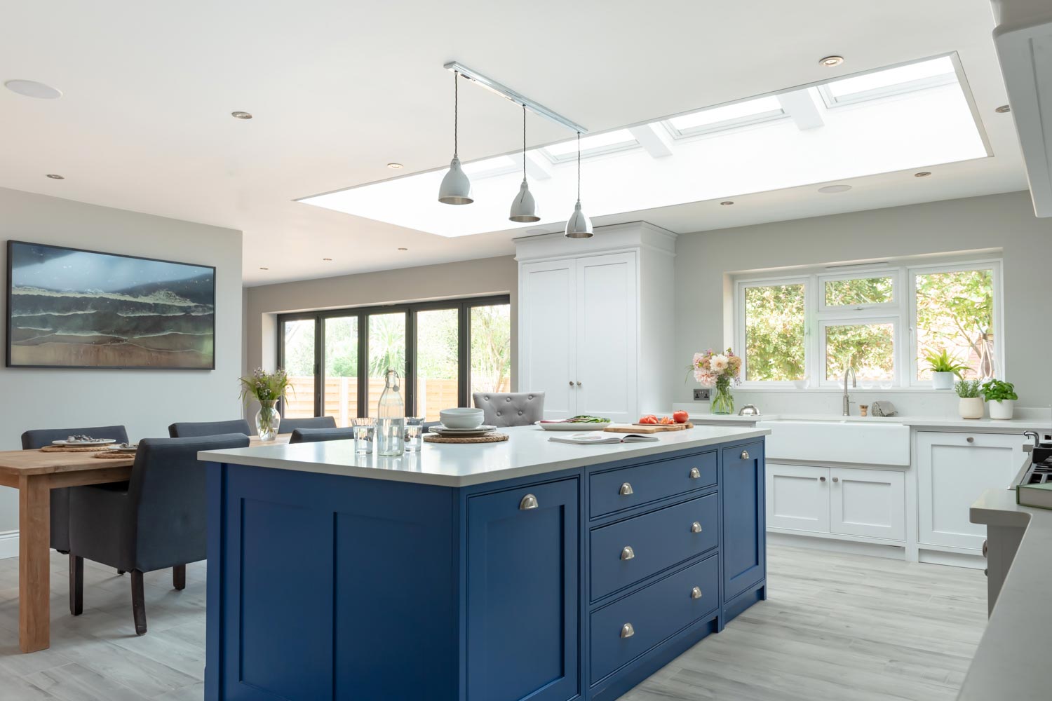The Foxhills Kitchen by Shere Kitchens - beautiful kitchens handmade in Shere Guildford Surrey