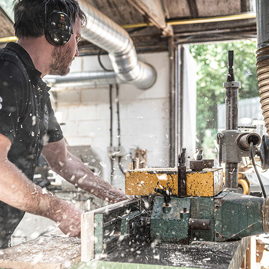 Crafting at Shere Kitchens - beautiful kitchens handmade in Shere Guildford Surrey