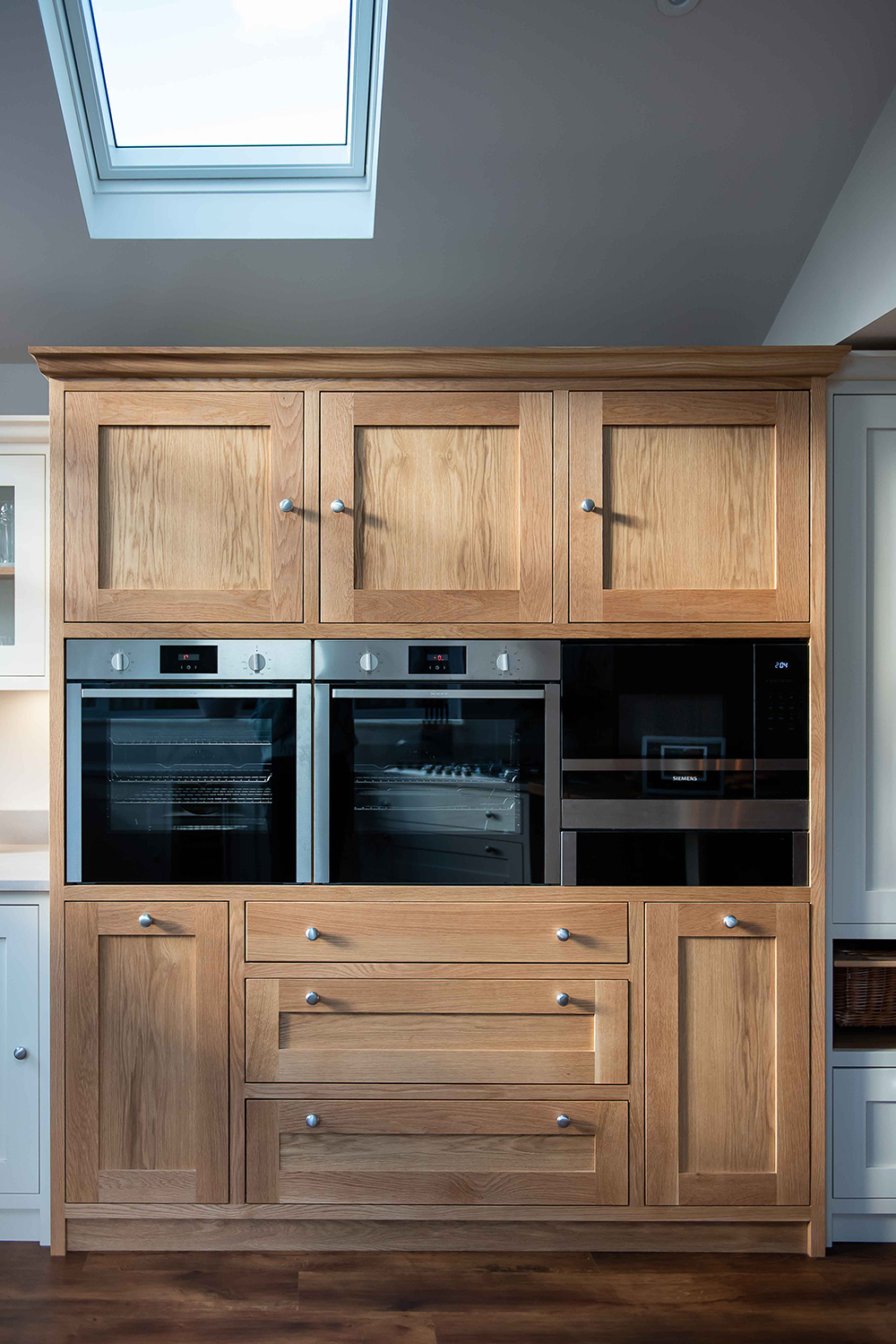 The Oak Timbers Kitchen by Shere Kitchens - beautiful kitchens handmade in Shere Guildford Surrey