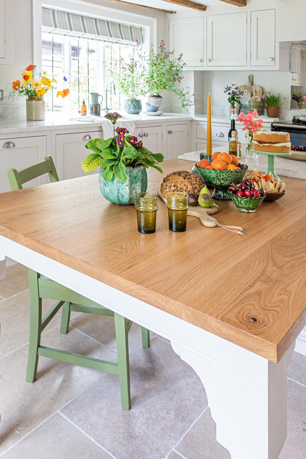 Grade II listed home in Surrey The Old Forge Kitchen by Shere Kitchens - beautiful kitchens handmade in Shere Guildford Surrey