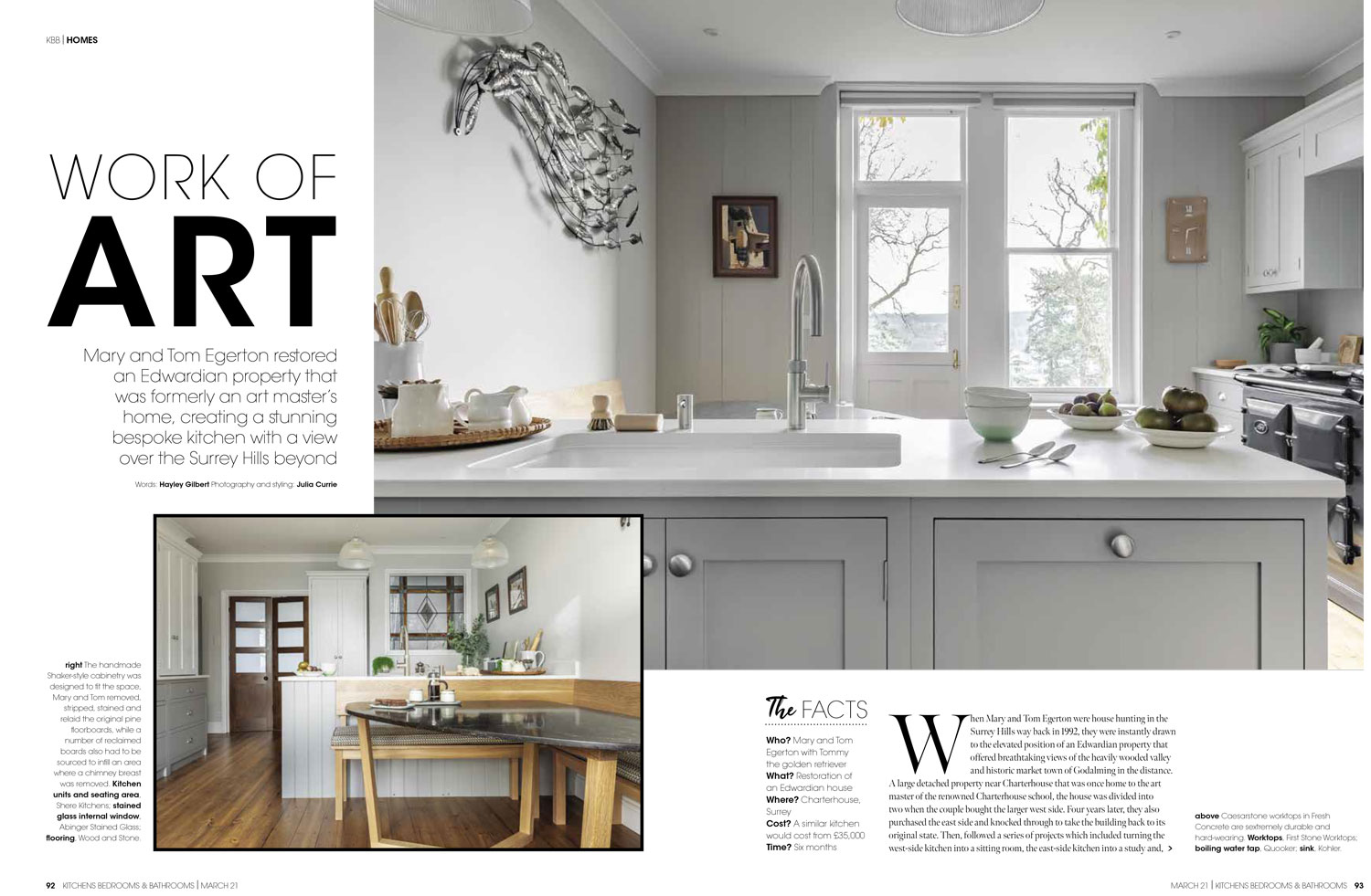 Kitchens Bedrooms and Bathrooms Magazine March  2021