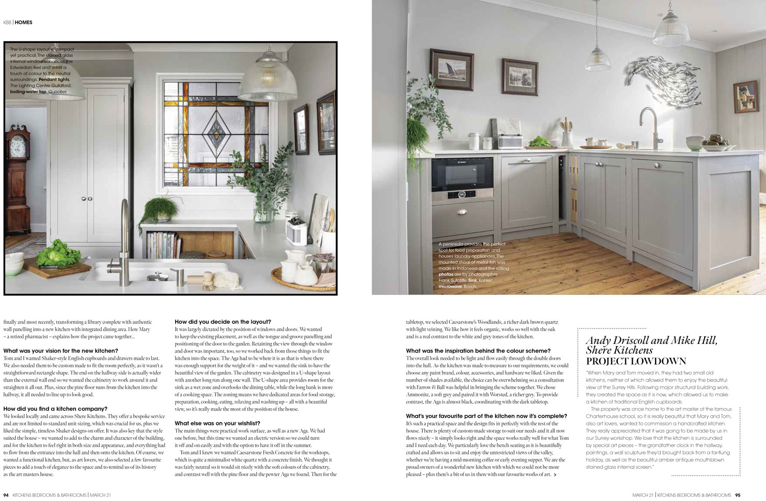 Kitchens Bedrooms and Bathrooms Magazine March  2021