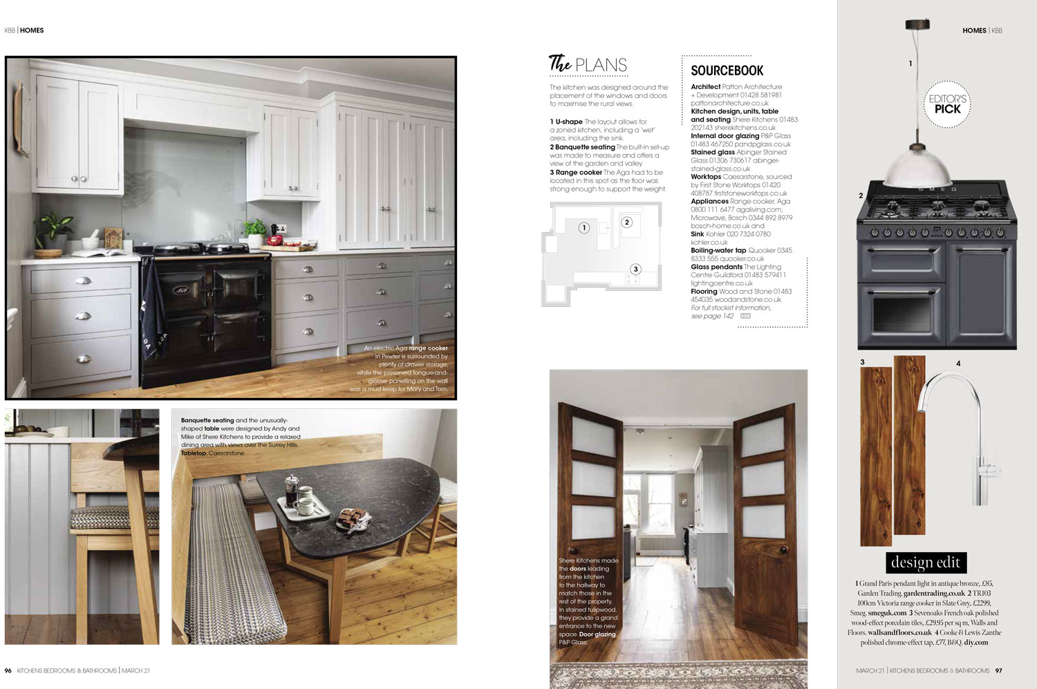 Kitchens Bedrooms and Bathrooms Magazine March  2021