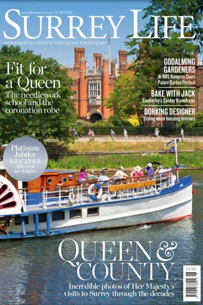 Surrey Life June 2022 magazine featuring Shere Kitchens