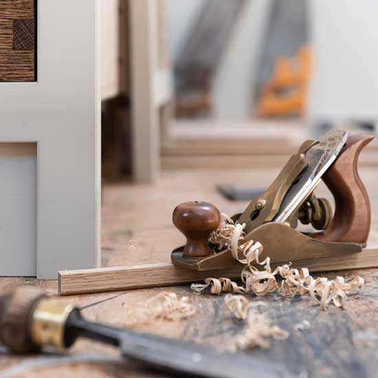 Shere Kitchens tools in the workshop