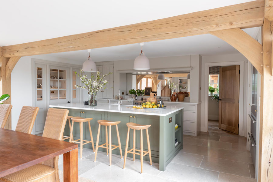 The Vineyards Kitchen by Shere Kitchens - beautiful kitchens handmade in Shere Guildford Surrey