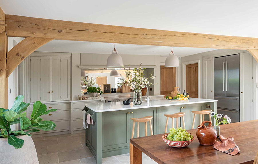 The Vineyards Kitchen by Shere Kitchens - beautiful kitchens handmade in Shere Guildford Surrey