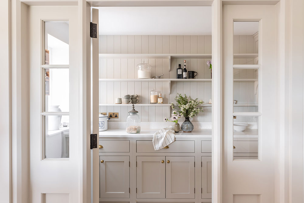 Hand crafting a bespoke kitchen in Guildford workshop