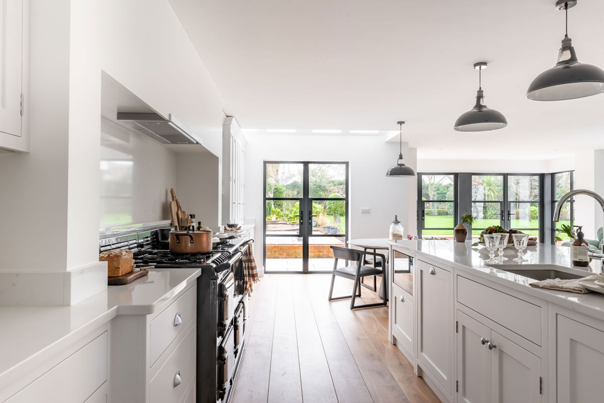 The White House Kitchen by Shere Kitchens - beautiful kitchens handmade in Shere Guildford Surrey