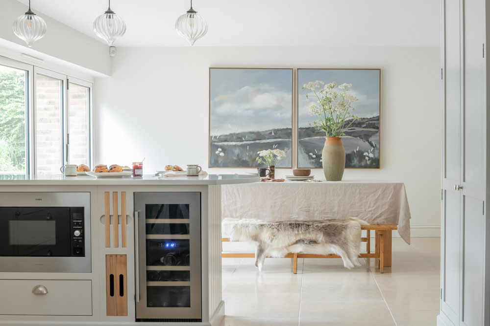 The winterfold Kitchen by Shere Kitchens - beautiful kitchens handmade in Shere Guildford Surrey