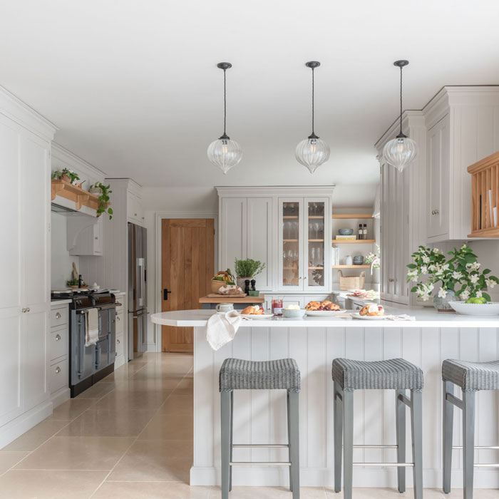 The Winterfold Kitchen - individually designed and beautifully handmade cabinetry for a country home in the heart of the Surrey Hills.